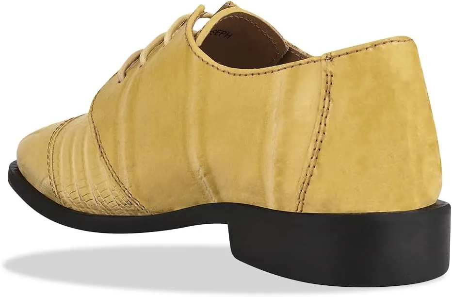 LIBERTYZENO Boys Animal Print Genuine Leather Kids Lace Up Oxford Dress Shoes for Easter Gift