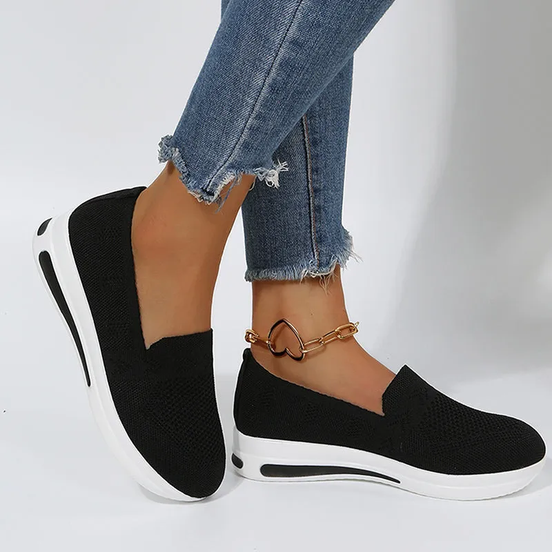 Libiyi Women's Flat Heel Round Toe Shoes