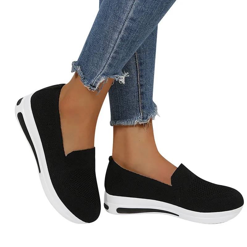 Libiyi Women's Flat Heel Round Toe Shoes