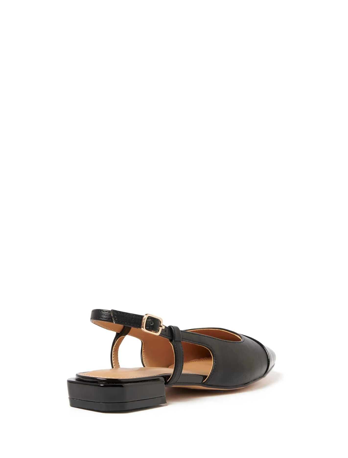 Lorelei Toe Cap Slingback Flat