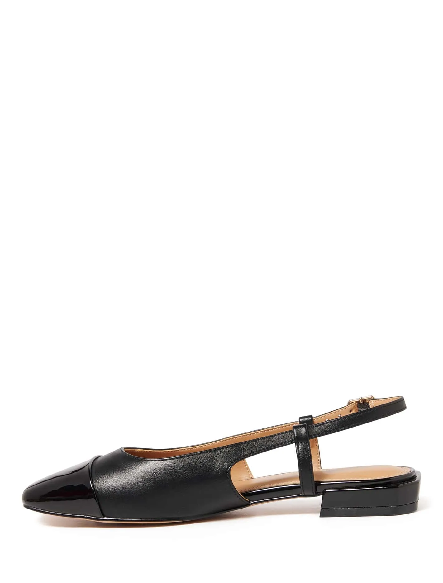 Lorelei Toe Cap Slingback Flat