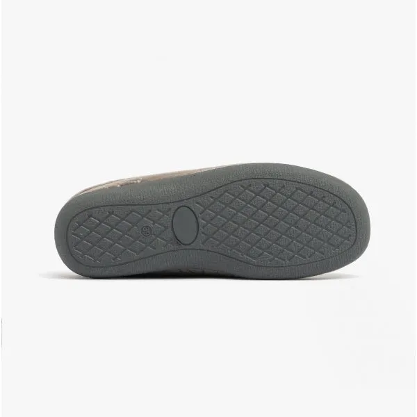 Lotus ELIZABETH Womens Slippers Grey