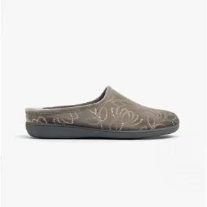 Lotus ELIZABETH Womens Slippers Grey
