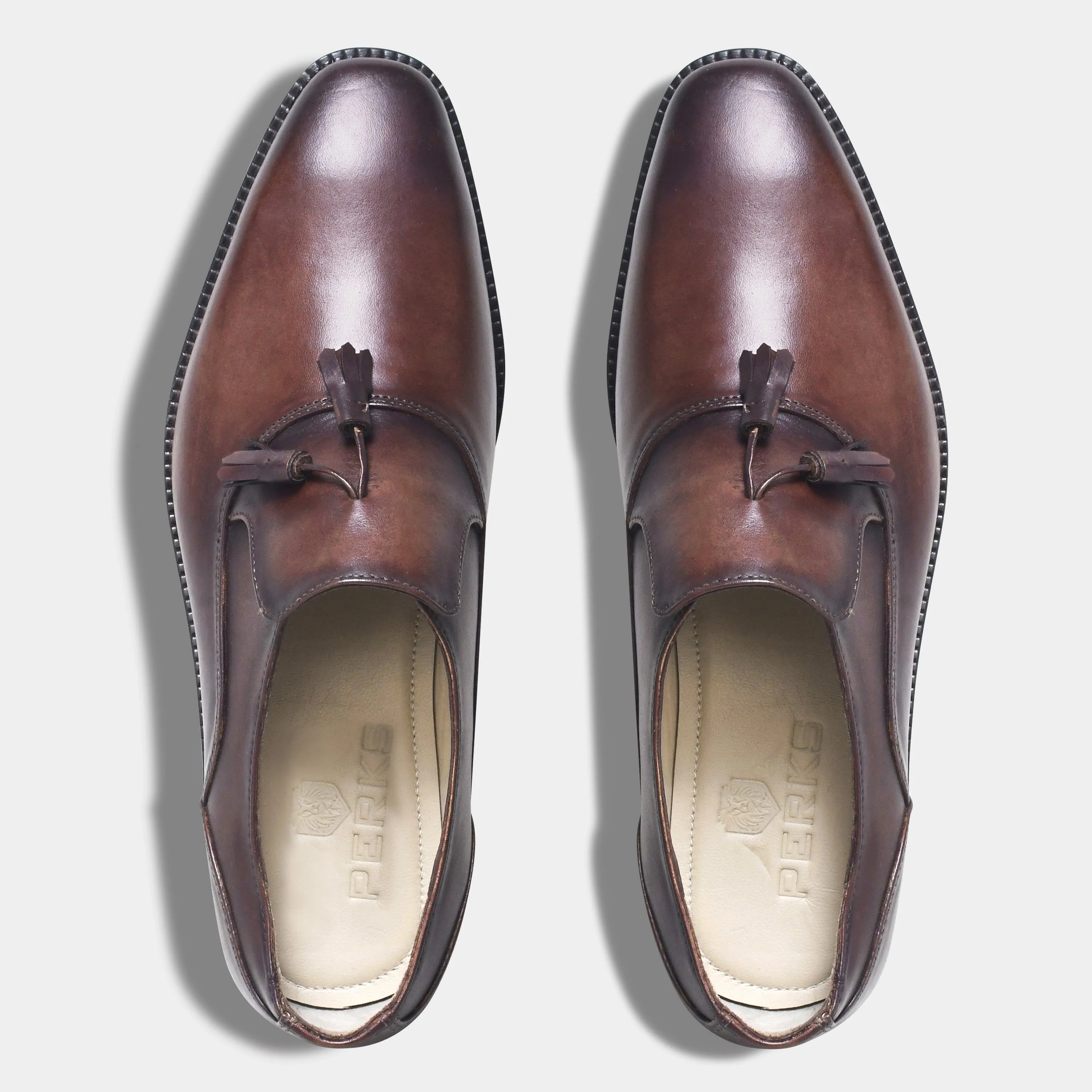 LUCAS TASSEL LOAFER | BROWN