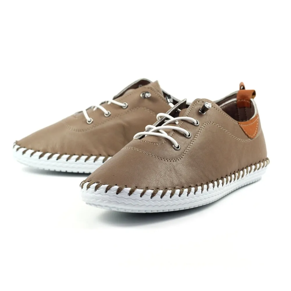 Lunar - St Ives - Taupe - Shoes