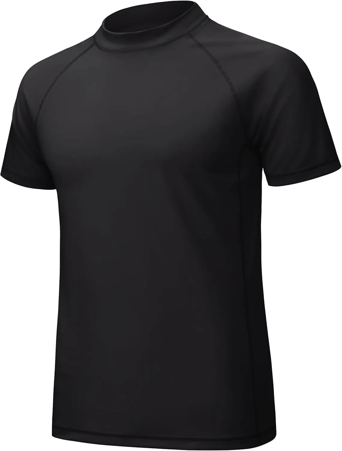 MAGCOMSEN Men's Rash Guard Swim Shirts UPF 50  Sun Protection Quick Dry Fishing Water Shirts