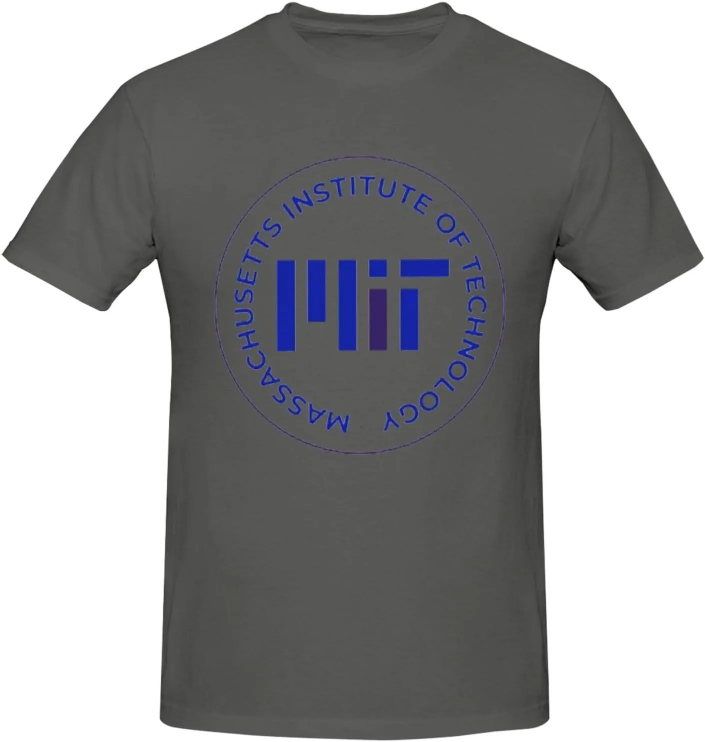 Massachusetts Institute of Technology T-Shirt Men's Classic Basic Homecoming Basic Spring Short Sleeve Tops-