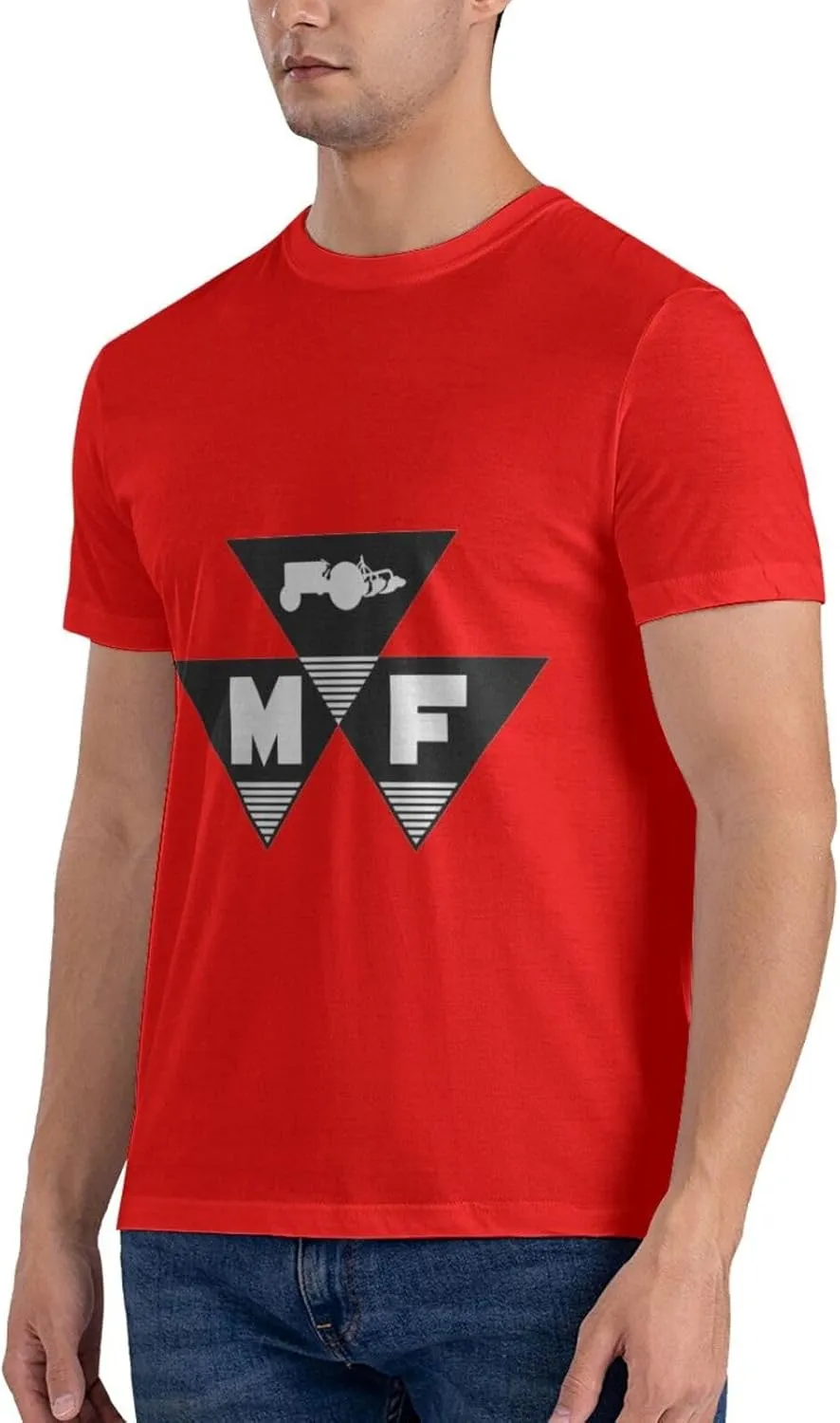Massey Ferguson Cotton Trend Round Neck T-Shirt Men's T-Shirt