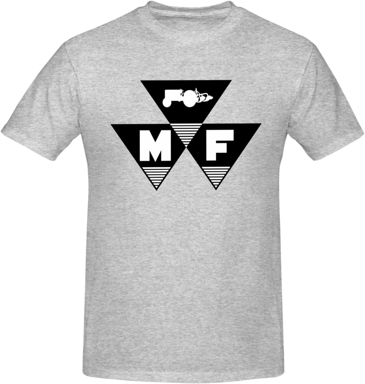 Massey Ferguson Men's 170g Combed Cotton Short Sleeve T-Shirt Black
