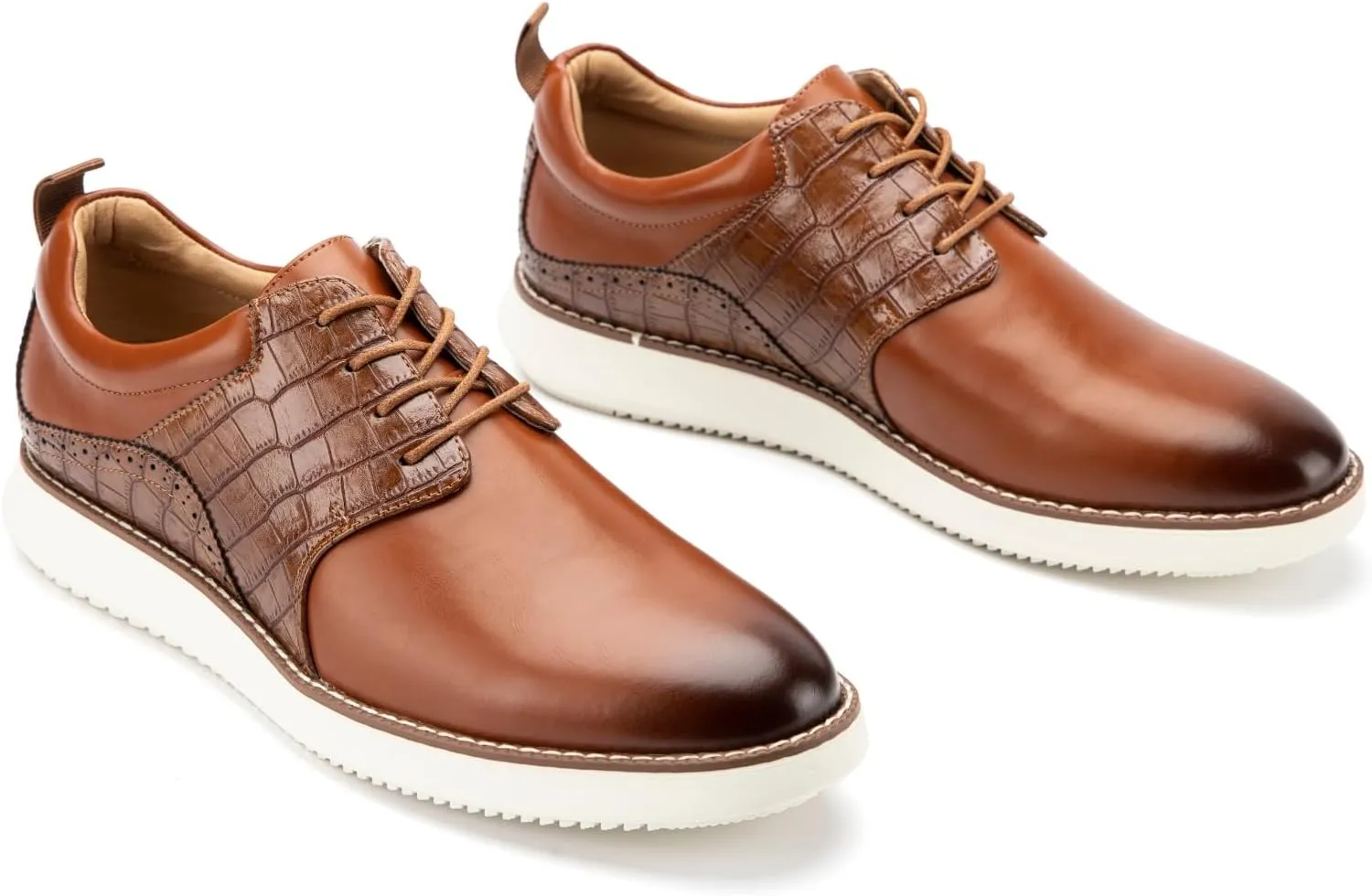 Meijiana Men's Oxford Shoes Dress Shoes Men's Lightweight lace-up Fashion Shoes