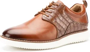 Meijiana Men's Oxford Shoes Dress Shoes Men's Lightweight lace-up Fashion Shoes