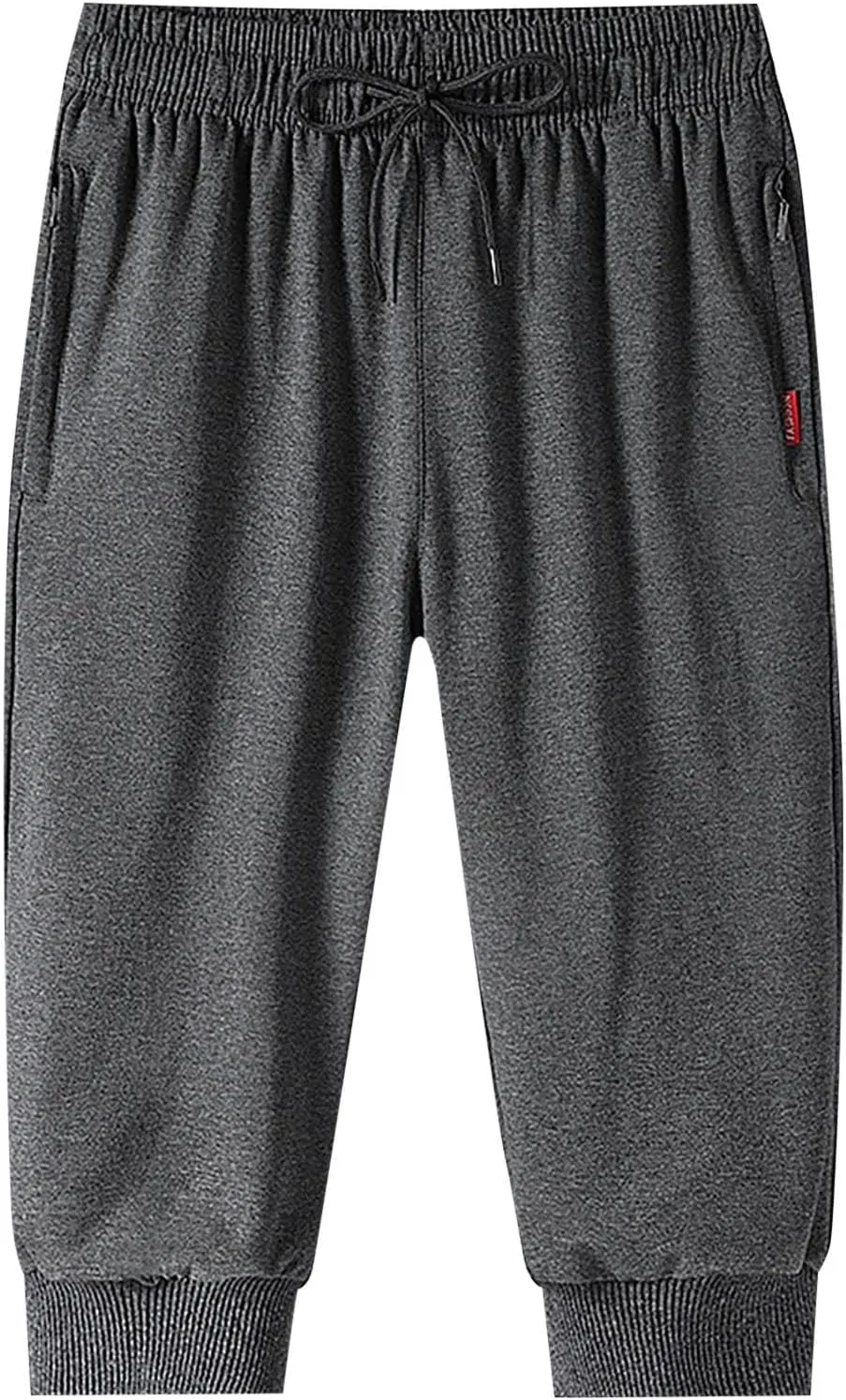 Men Pants Casual Plus Size Jogger Work Wear Sweatpants Loose Fit Elasticated Stretch Waist Cargo Pant