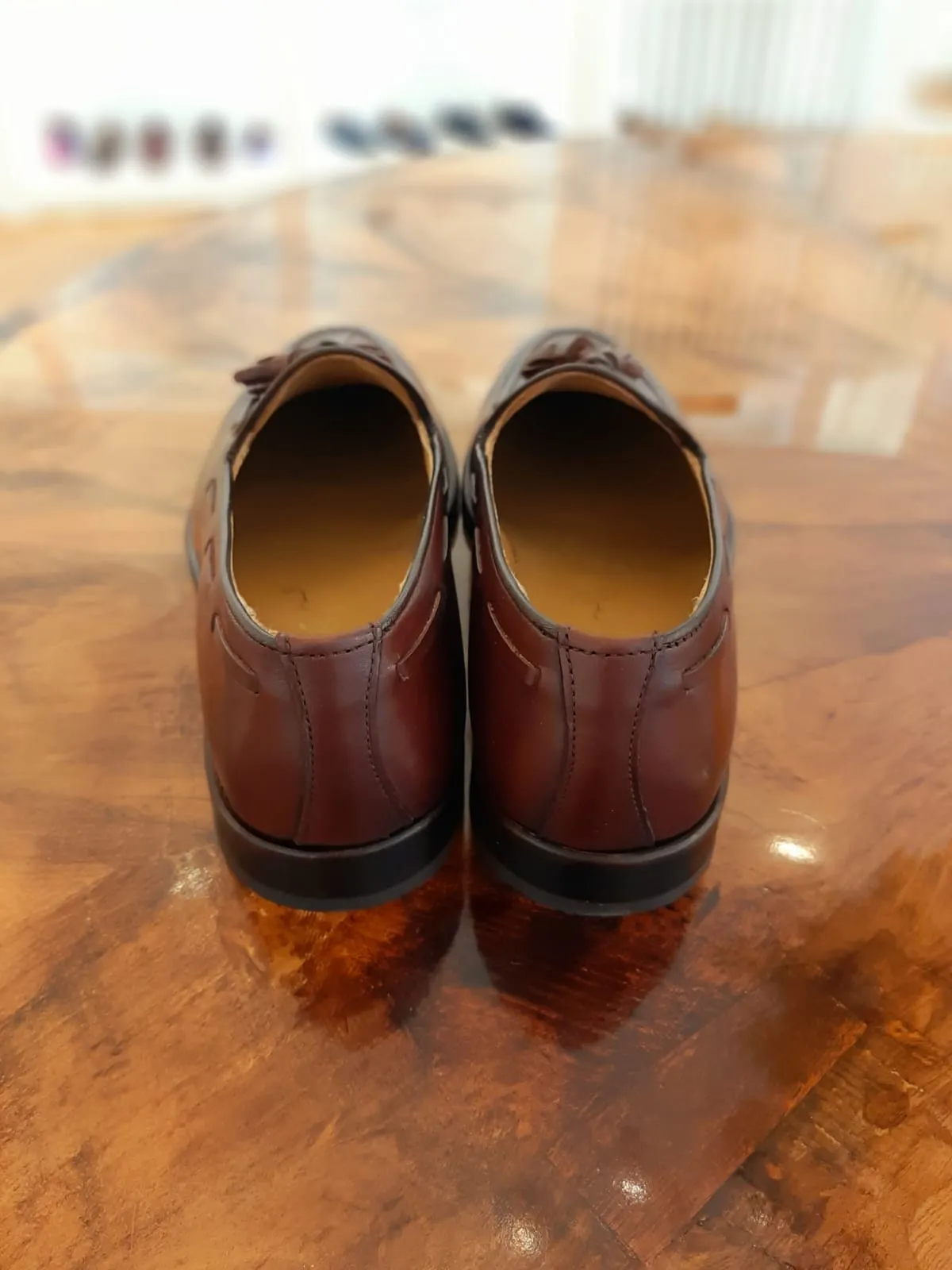 MEN Tasselloafer Bordo
