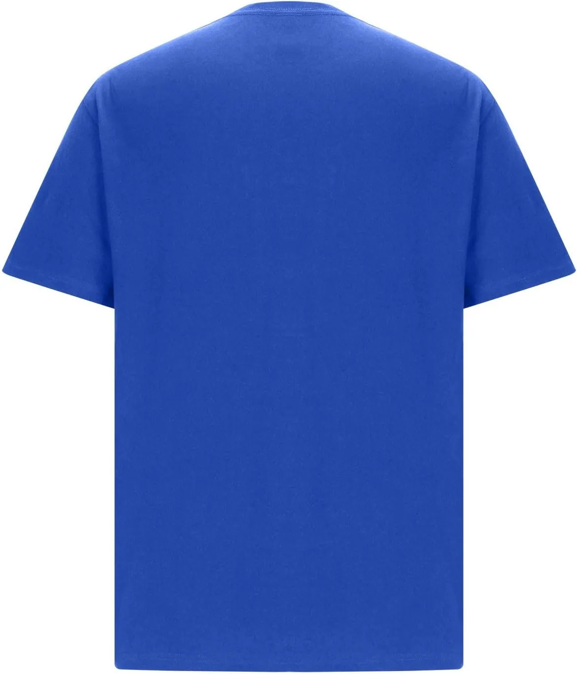 Mens Casual Shirt Short Sleeve Fashion Basic Cotton Shirts Casual Solid Crewneck Athletic Gym Workout Tee Tops