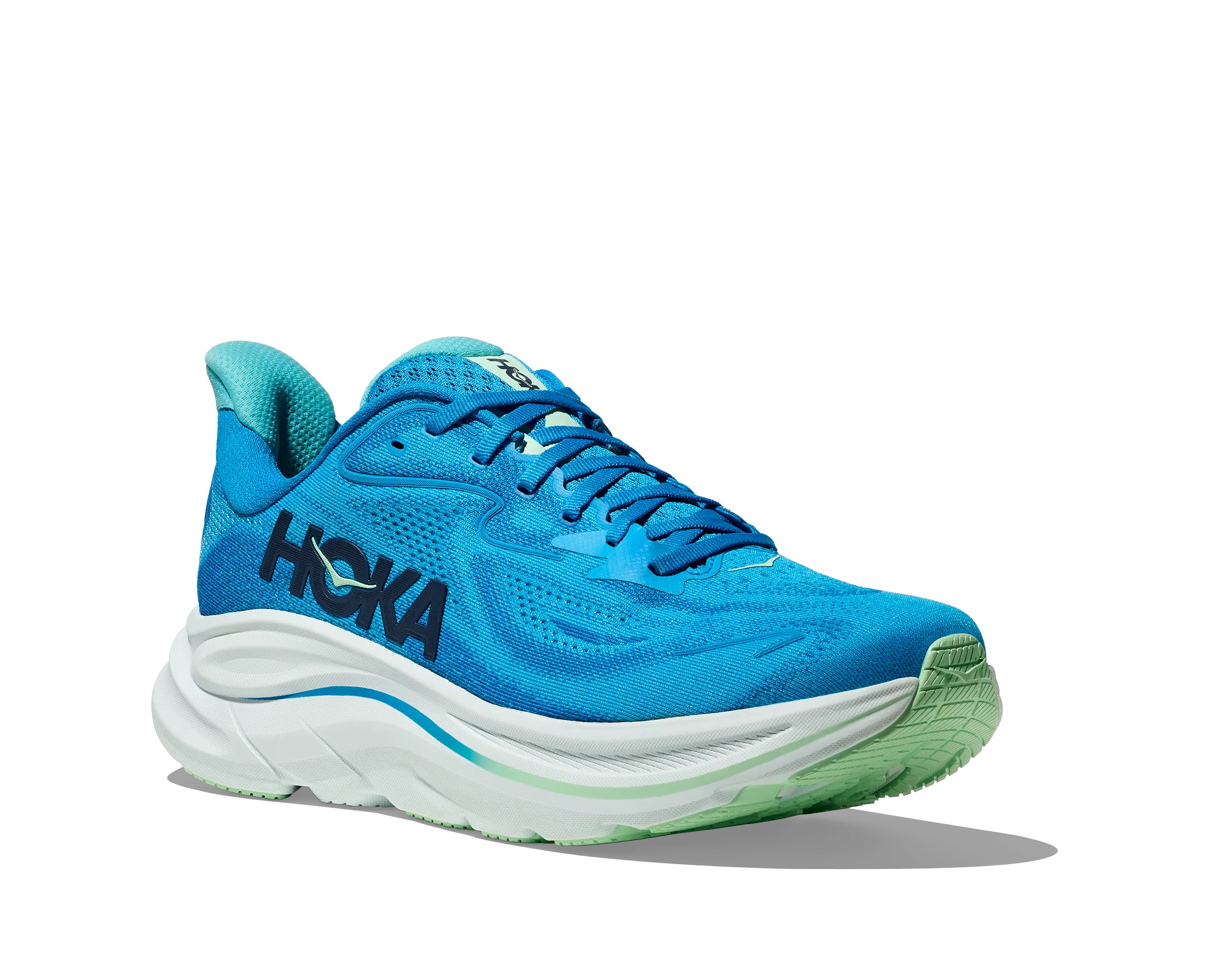 Men's Clifton 10 EXTRA WIDE (HSK - Hoka Blue/Skyward Blue)