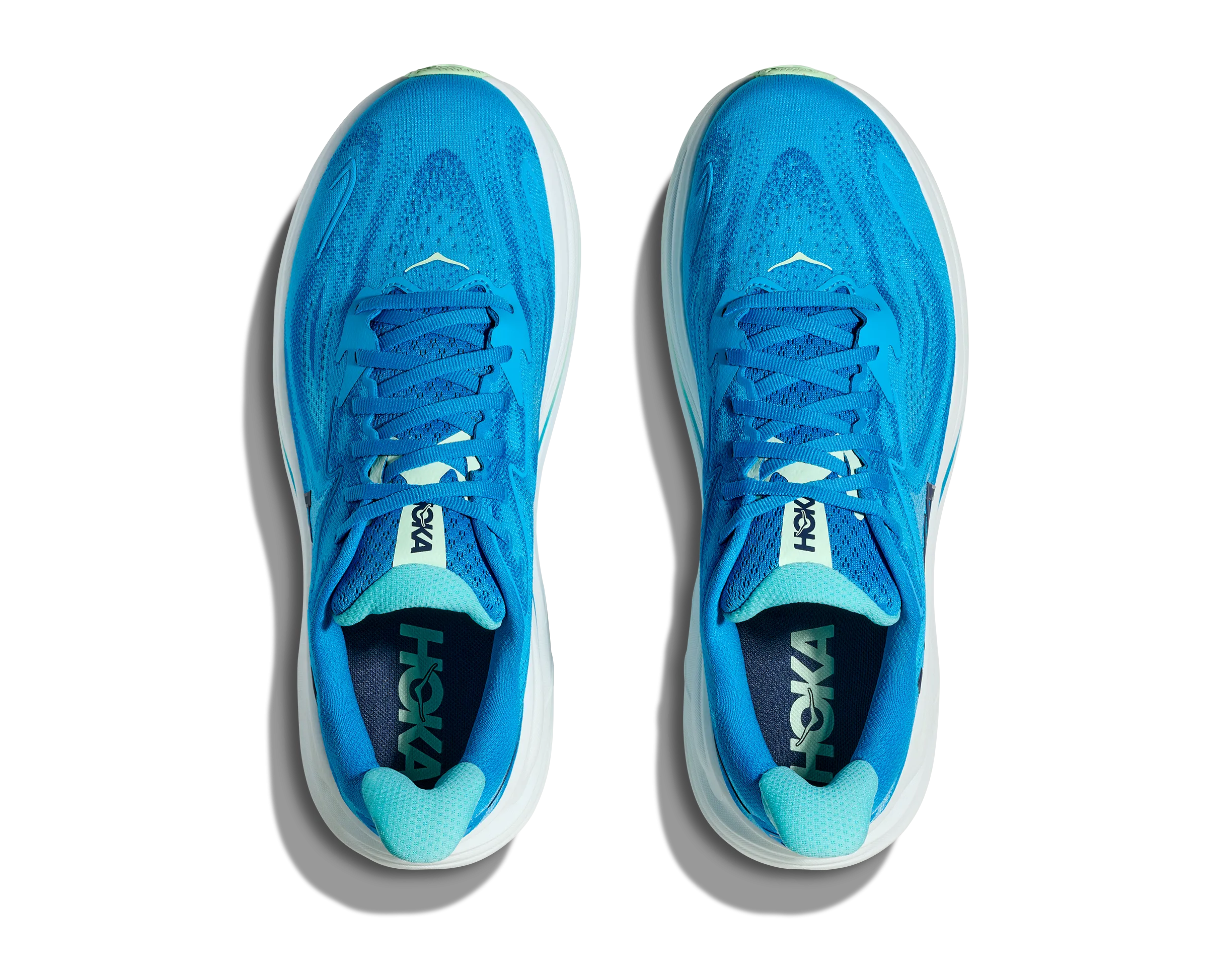 MEN'S CLIFTON 10 - WIDE 2E - HSK HOKA BLUE / SKYWARD BLUE