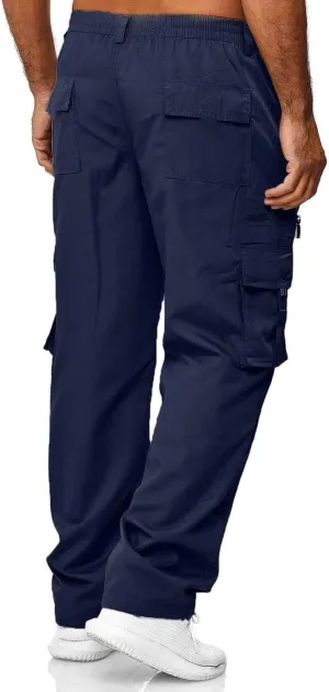 Men's Jogging Pants Casual Leisure Joggers Training Sweatpants Baggy Elasticated Lounge Pant