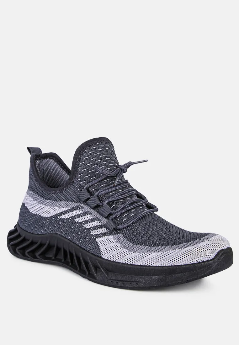 Men's Knitted Running Trainers by RUW