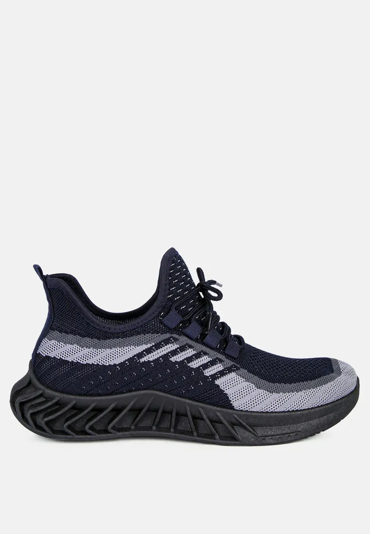 Men's Knitted Running Trainers by RUW