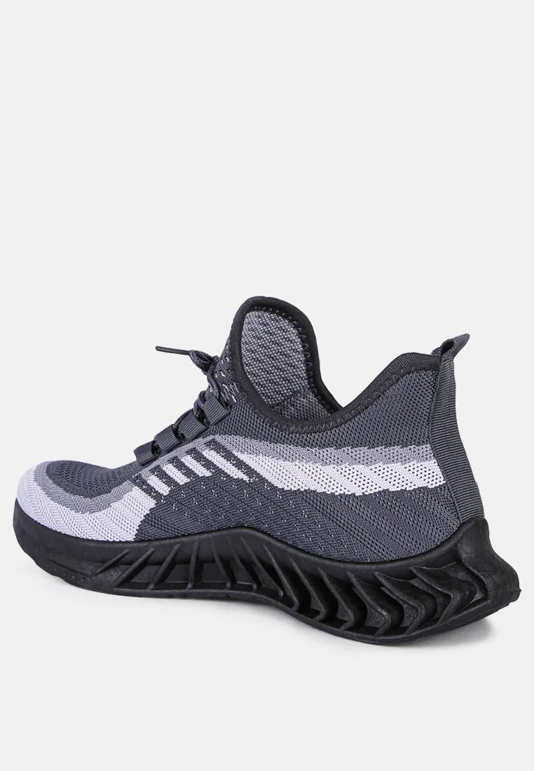 Men's Knitted Running Trainers by RUW