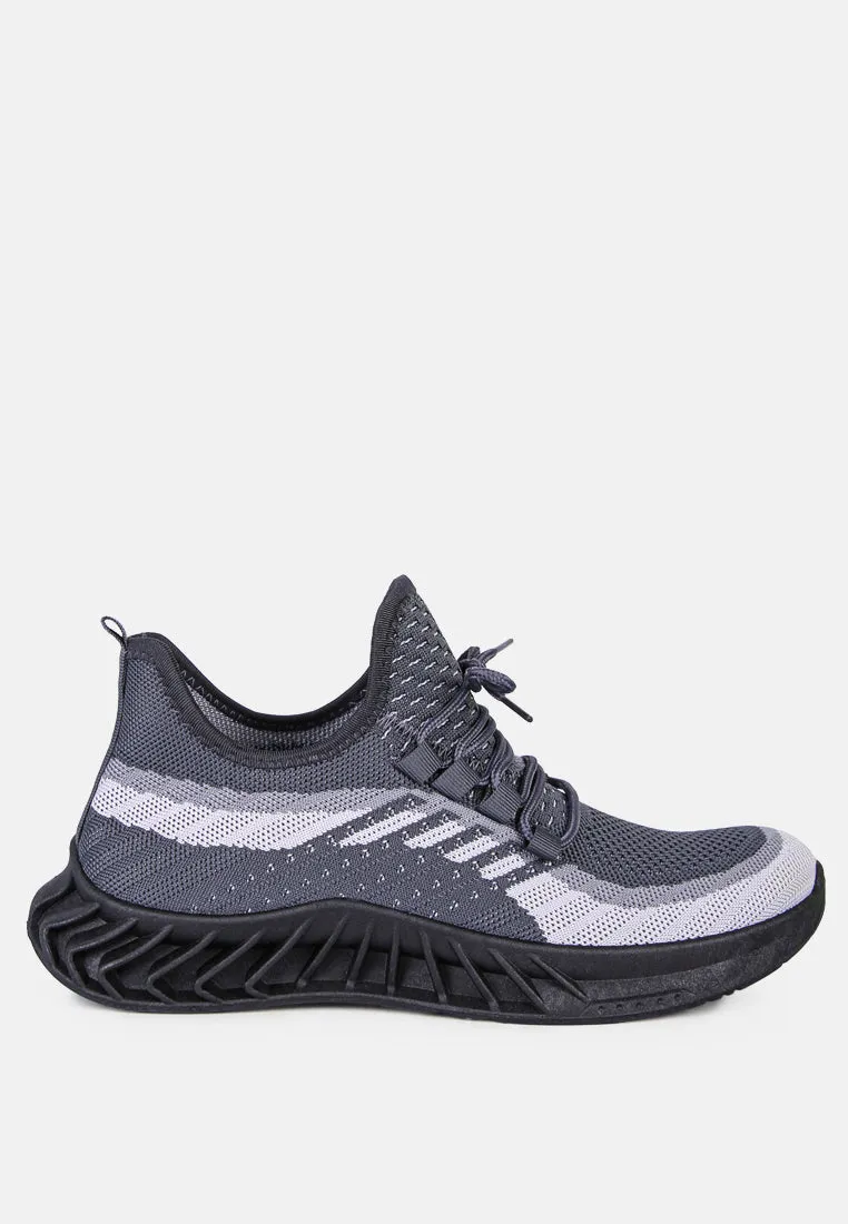 Men's Knitted Running Trainers by RUW