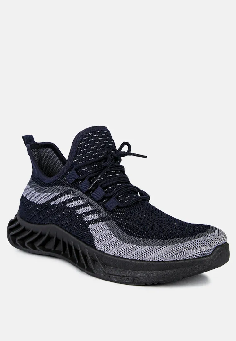 Men's Knitted Running Trainers by RUW