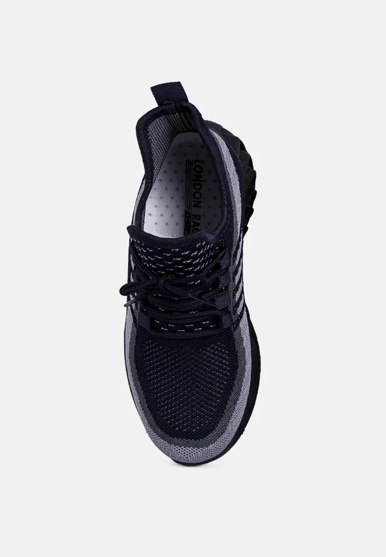 Men's Knitted Running Trainers by RUW