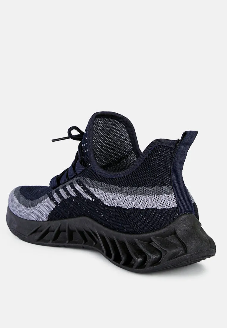 Men's Knitted Running Trainers by RUW