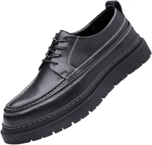 Men's Lace-Up Wingtip Brogue Mens Formal Business Oxfords Shoes