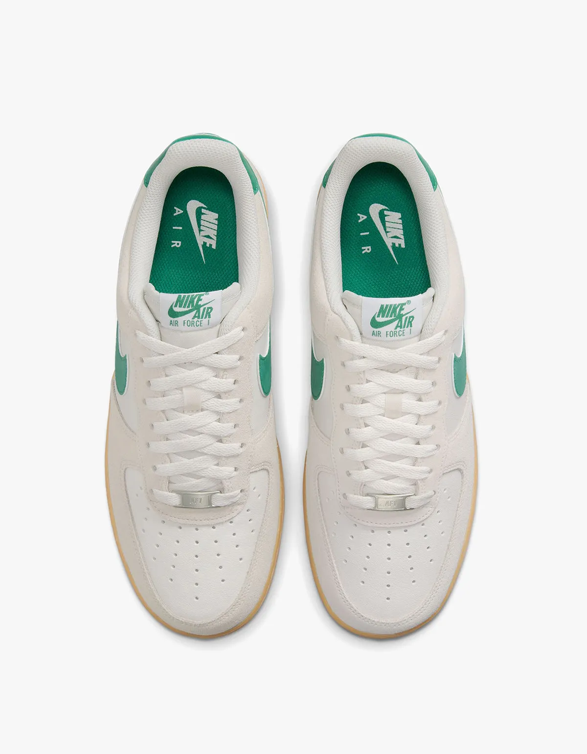 Mens Nike Air Force 1 07 LV8 - Phantom/Malachite/Gum Yellow