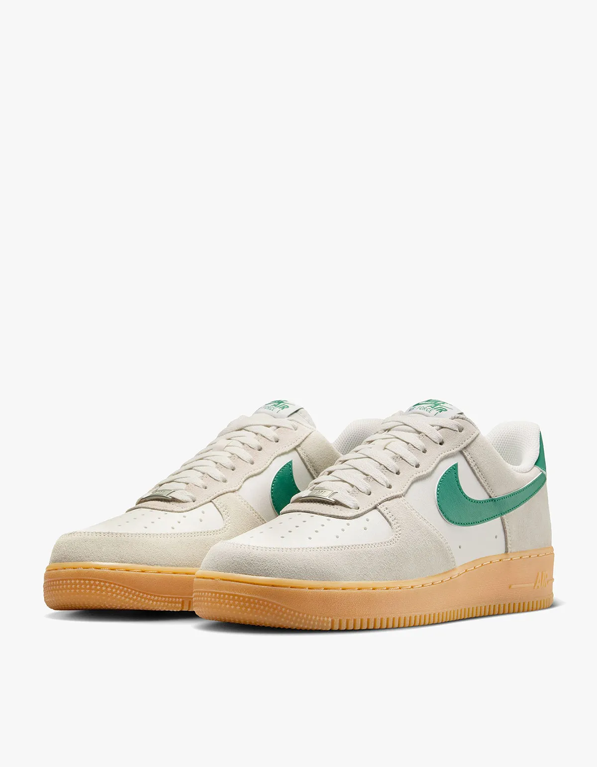Mens Nike Air Force 1 07 LV8 - Phantom/Malachite/Gum Yellow