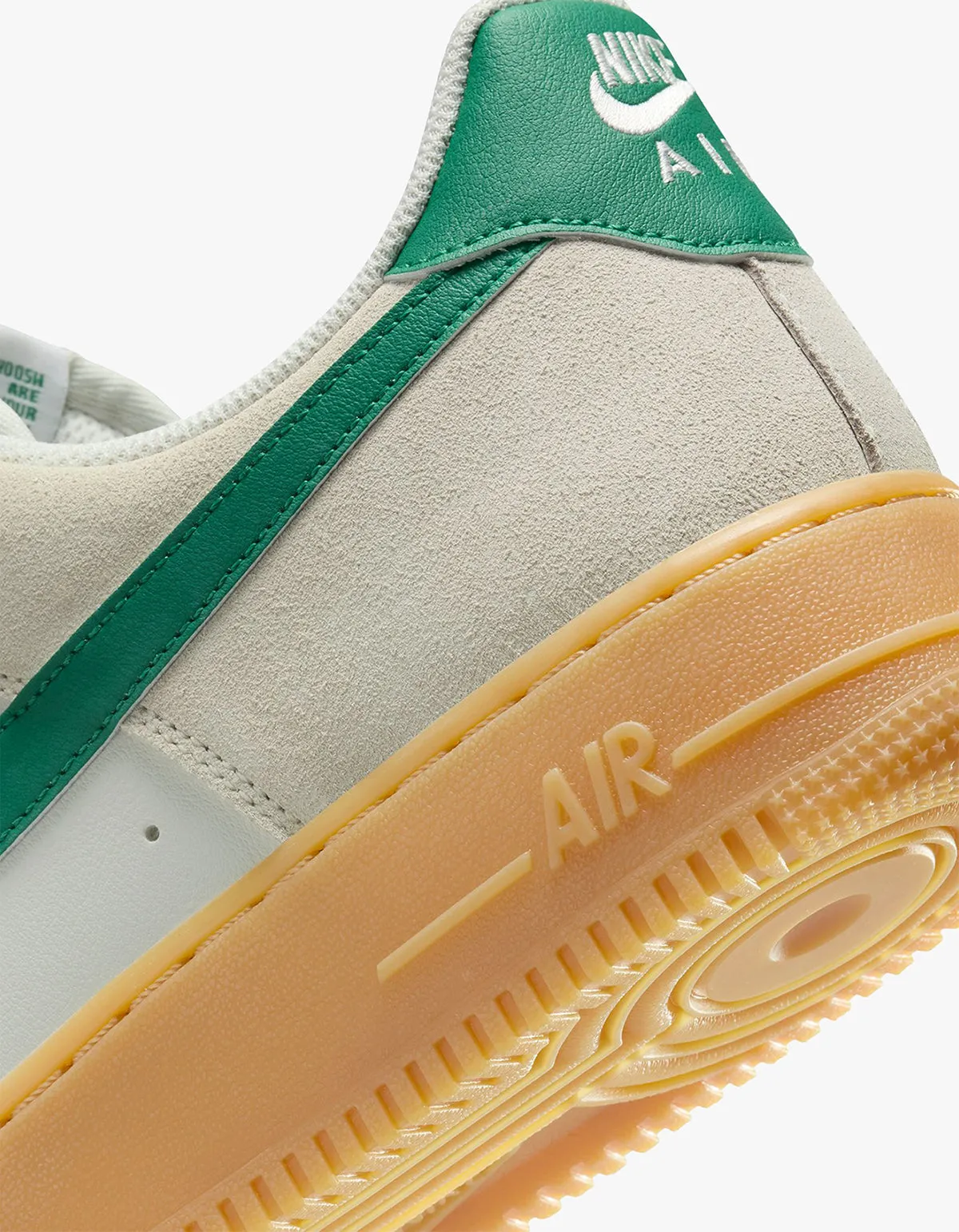 Mens Nike Air Force 1 07 LV8 - Phantom/Malachite/Gum Yellow