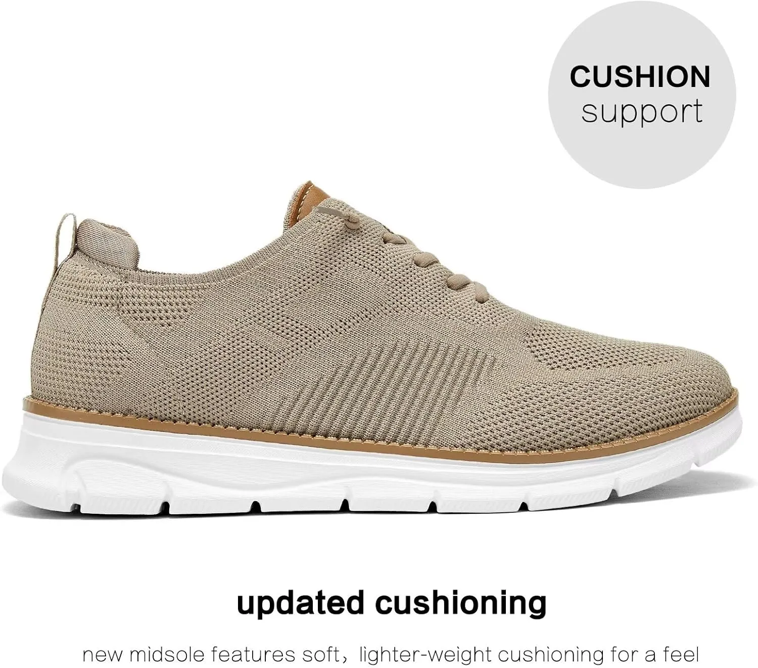 Mens Oxfords Lace-Up Lightweight Casual Walking Shoes Mesh Sneakers Dress Shoes Fashion Shoes