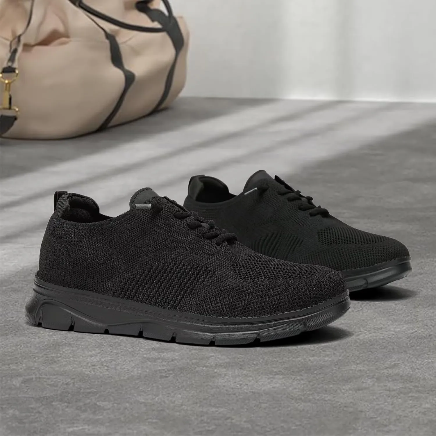Mens Oxfords Lace-Up Lightweight Casual Walking Shoes Mesh Sneakers Dress Shoes Fashion Shoes