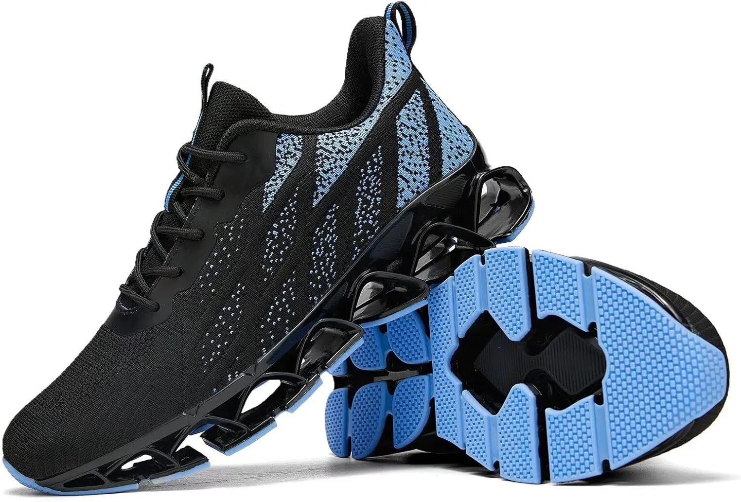 Men's Running Shoes Blade Fashion Sneakers Breathable Mesh Non Slip Gym Sport Trainer Casual Athletic Walking Shoes
