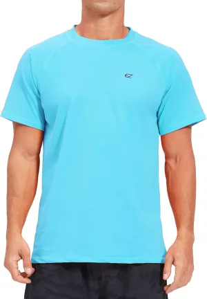 Men's Swim Shirts Rash Guard UPF 50  UV Sun Protection T-Shirt Quick Dry Fishing Beach T Shirts