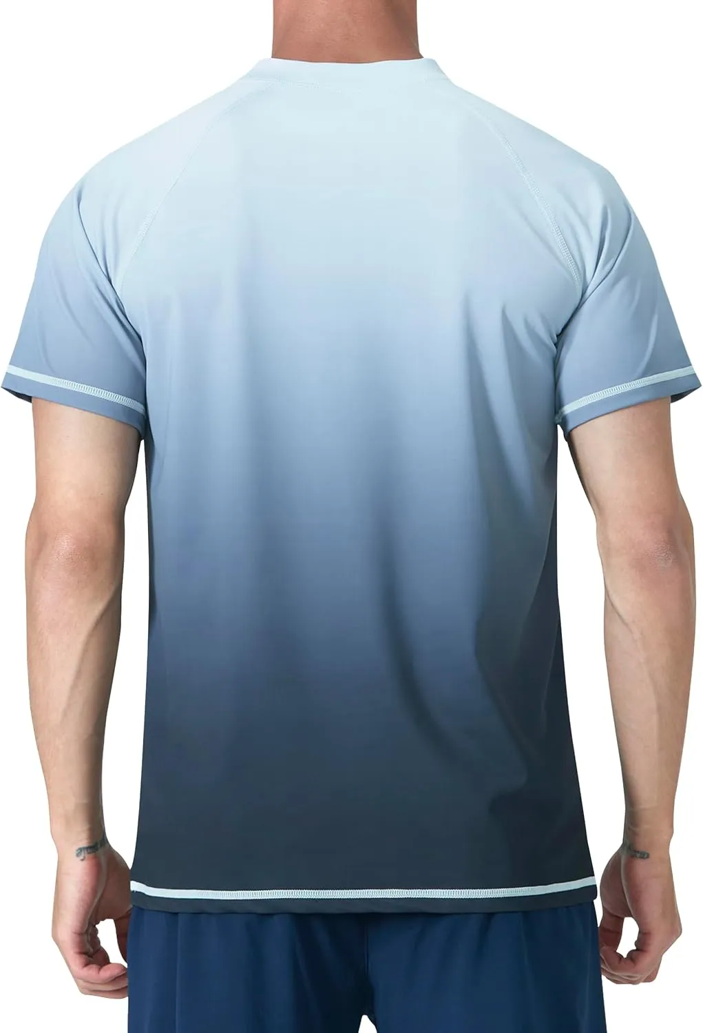 Men's Swim Shirts Rash Guard UPF 50  UV Sun Protection T-Shirt Quick Dry Fishing Beach T Shirts