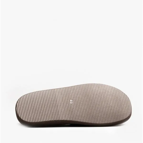 Mirak REG Mens Mule Slippers Beige