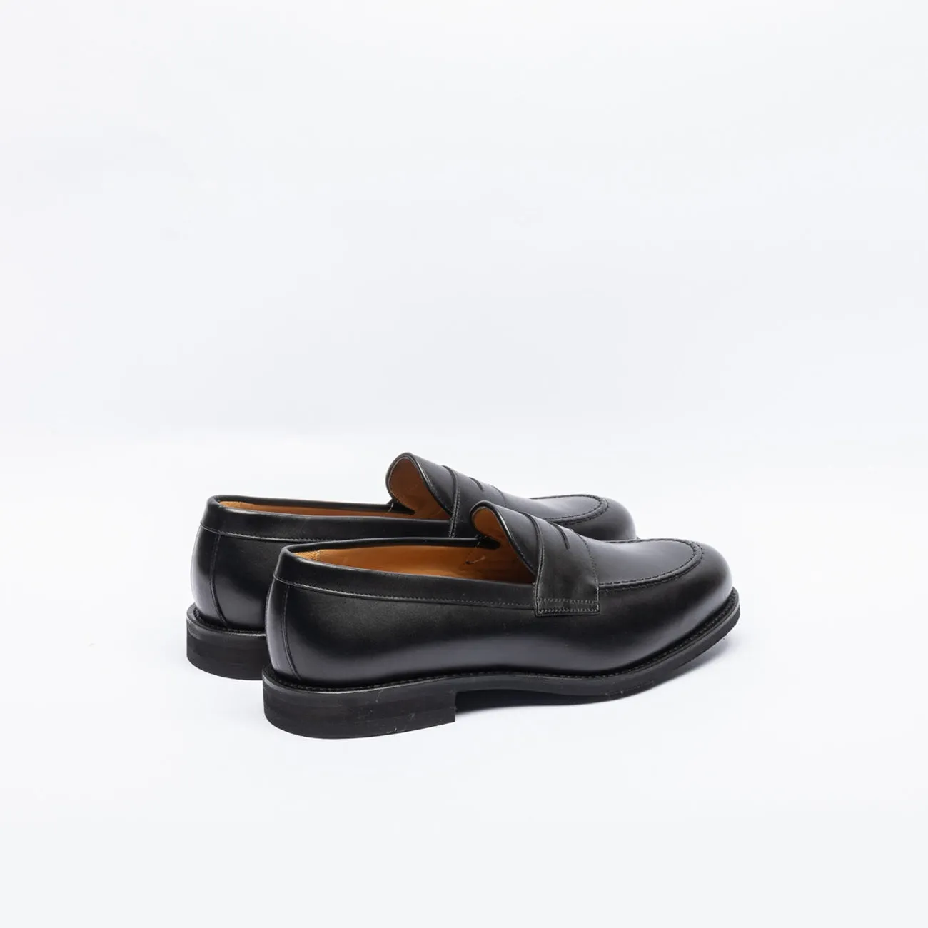 Mocassino penny Berwick 9628 in pelle nera (Suola Vibram)