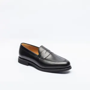 Mocassino penny Berwick 9628 in pelle nera (Suola Vibram)