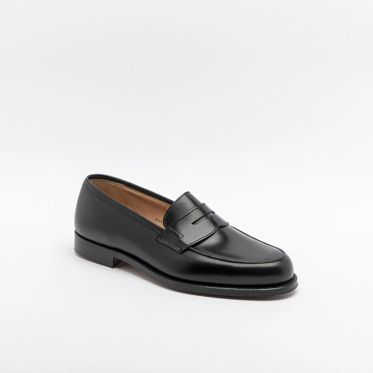 Mocassino penny Crockett & Jones Grantham 2 in pelle nera