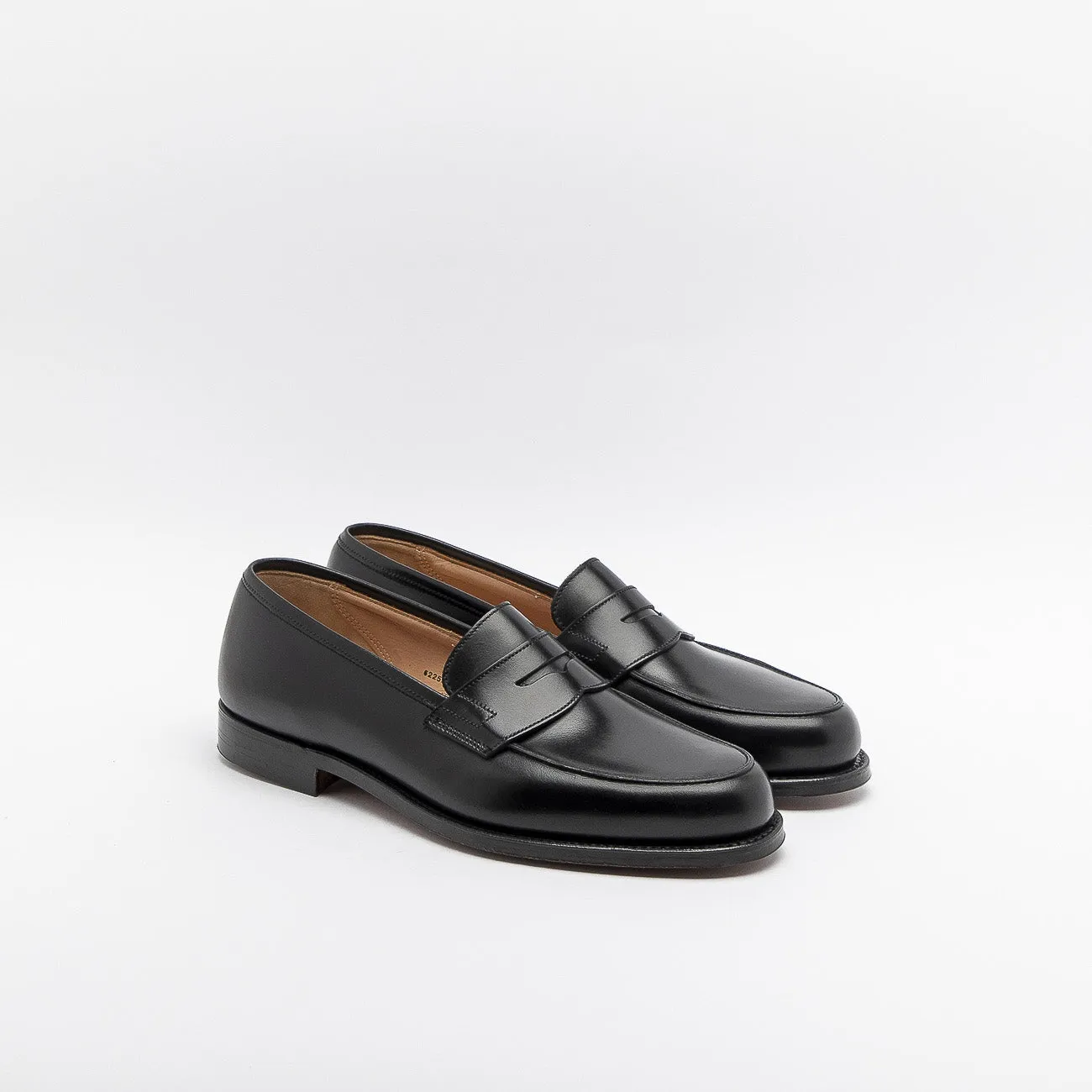 Mocassino penny Crockett & Jones Grantham 2 in pelle nera