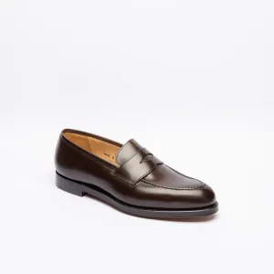Mocassino penny Crockett & Jones Henley in pelle marrone (Coffee burnished)