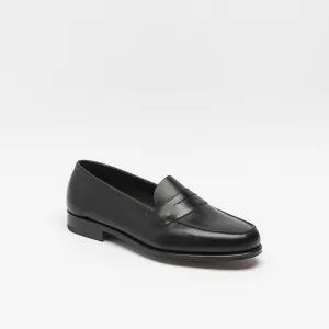 Mocassino penny Edward Green Duke in pelle nera