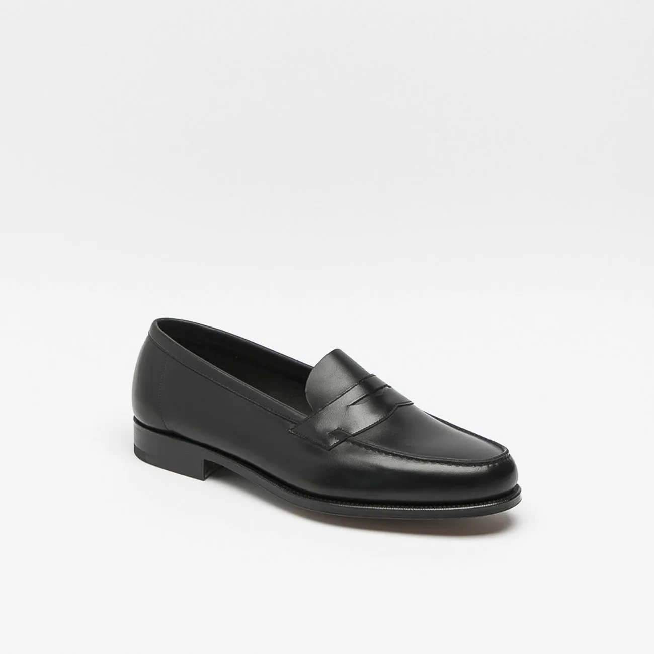 Mocassino penny Edward Green Duke in pelle nera