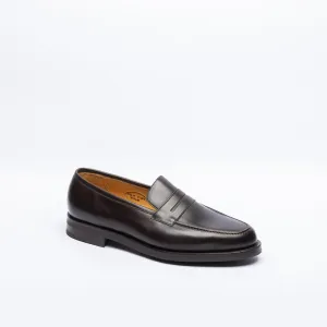 Mocassino penny Edward Green Earl in pelle marrone