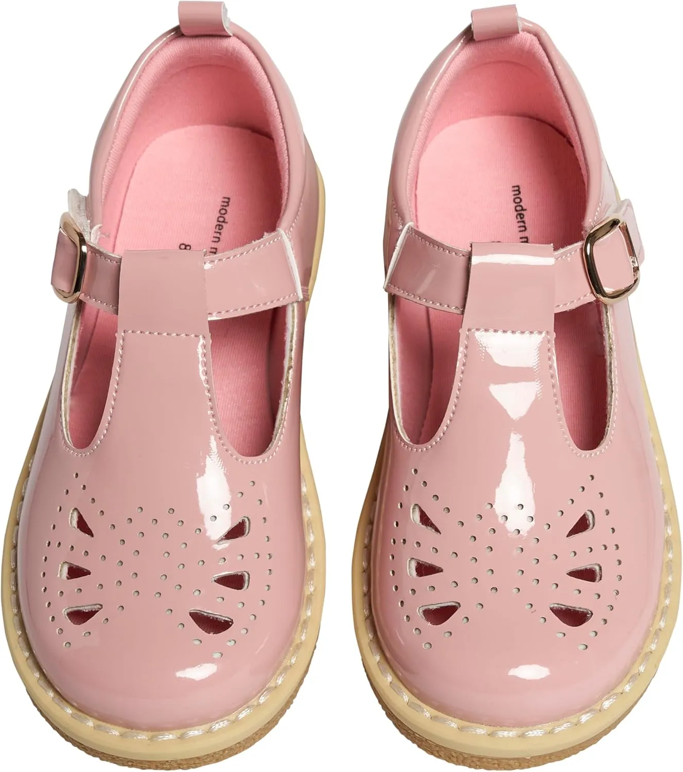Modern Moments by Gerber Toddler Girls' T-Strap Mary Jane Flat