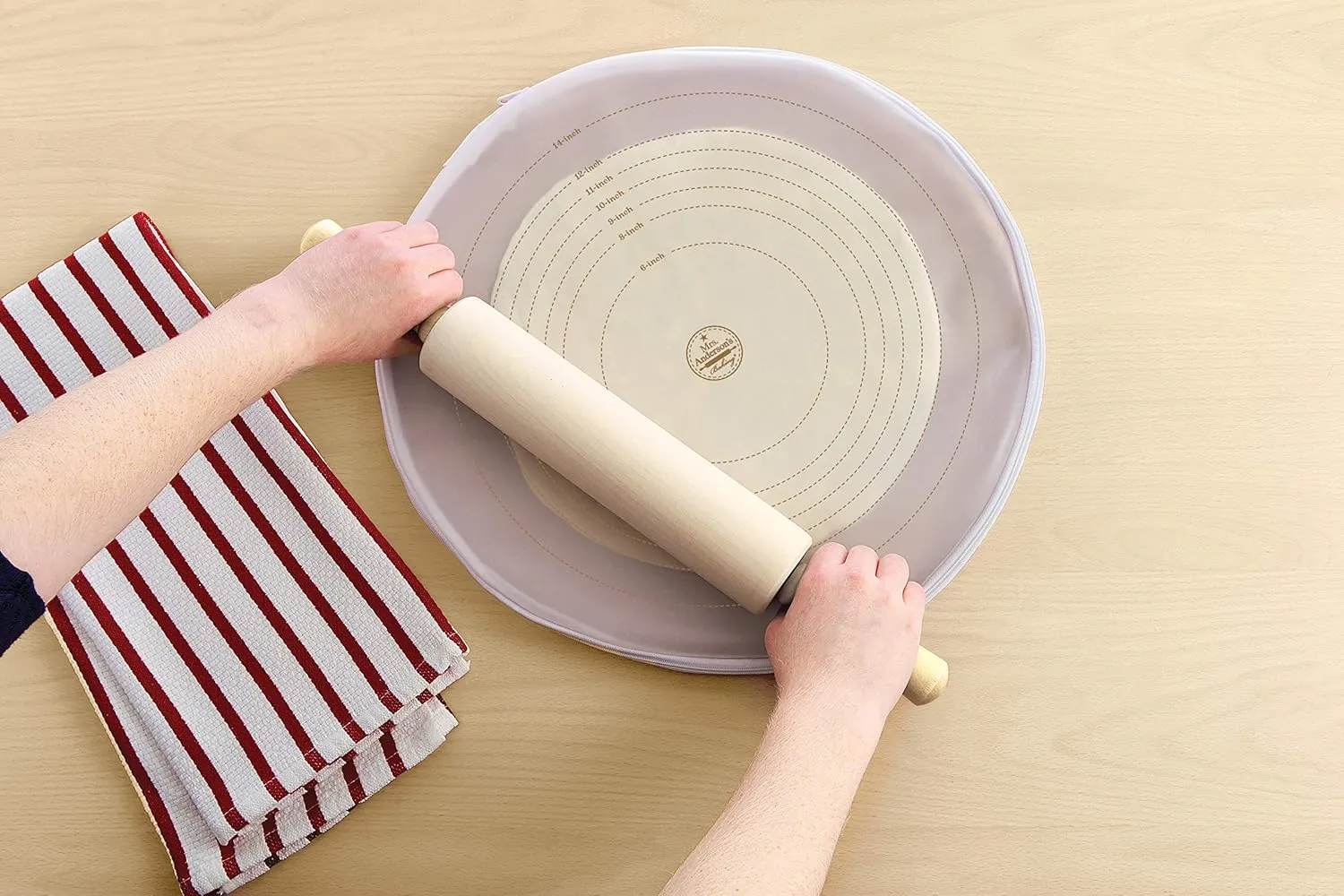 Mrs. Anderson's Baking Silicone Pie Crust Bag