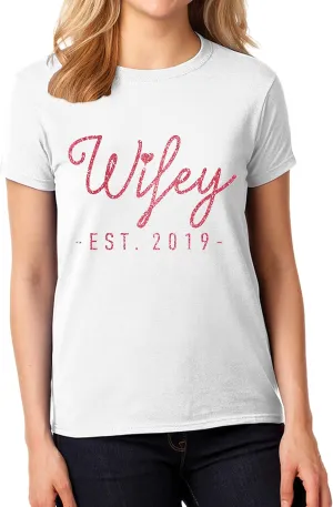 Mrs Mr Shirt Matching Just Married Newlywed Tee Custom Hubby Wifey His and Her Outfits