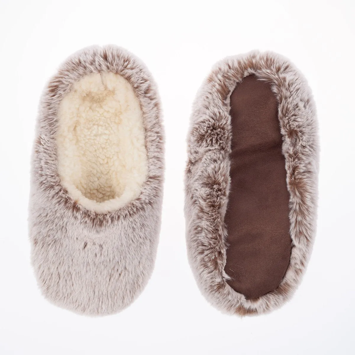 Mule Slippers - Cappuccino